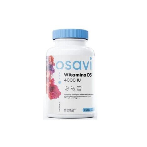 Osavi Vitamin D3 4000IU - 60 Capsule